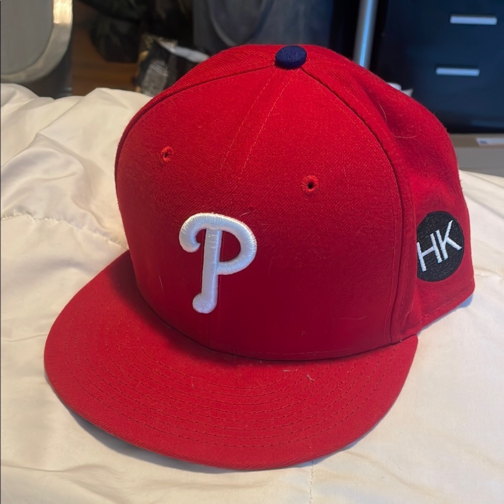 Phillies Baseball Cap with White Logo